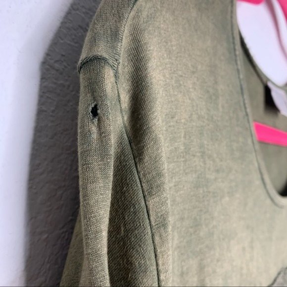 Dantelle Rusted Green Tee Dress Size 1X - Picture 5 of 6